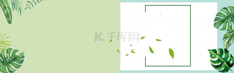 夏季女装背景图片_淘宝森女系夏季女装banner