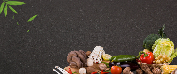食品手绘素材背景图片_小零食大促销简约黑色手绘背景