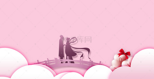 214情人节玫瑰背景图片_红色花瓣浪漫情人节海报背景