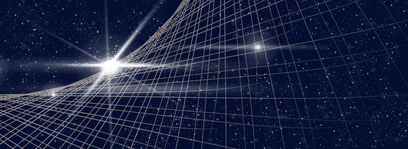 星空科技商务背景图片_大气星空科技线条背景
