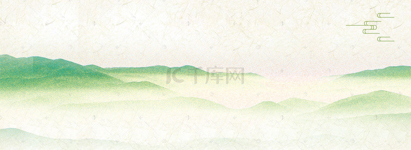 中国风山水海报背景图
