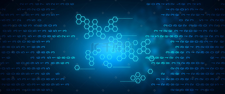 科技感蓝色背景背景图片_5月17日世界电信和信息社会日