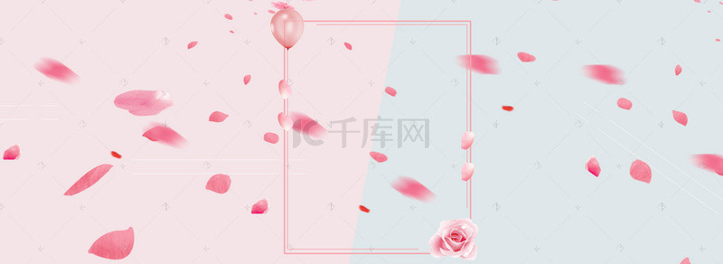 女装新品上市海报背景图片_淘宝春季化妆品海报背景