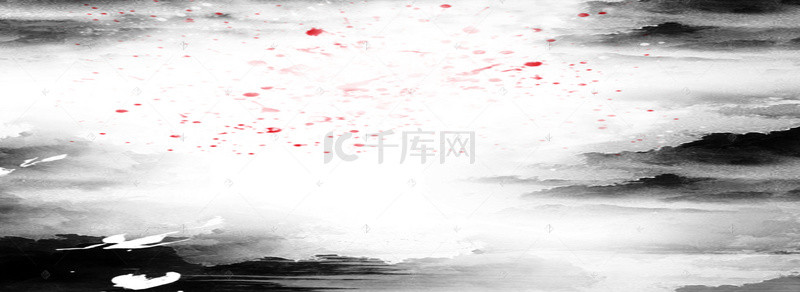 简约水墨中国风海报banner