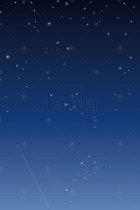 太空卡通背景蓝色背景图片_蓝色科技星空背景