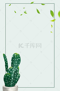 性冷淡植物背景图片_性冷淡风格家居海报背景