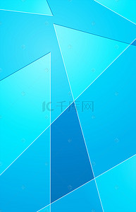高清蓝色底纹背景图片_创意不规则几何底纹背景模板