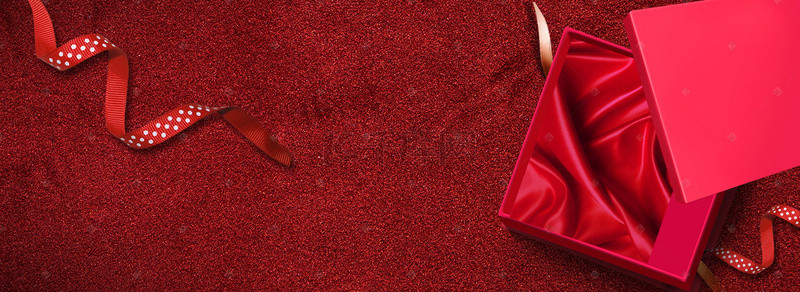 圣诞背景图片_母亲节红色纹理礼品盒背景