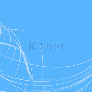 电商耳机背景图片_蓝色扁平数码电子产品主图
