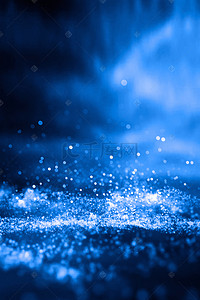 科技大气易拉宝背景图片_蓝色电子科技粒子背景