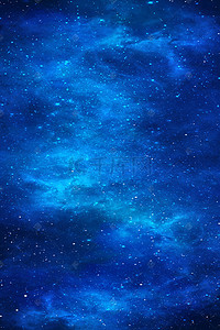 夜景梦幻背景图片_梦幻星空夜景蓝色矢量平面广告