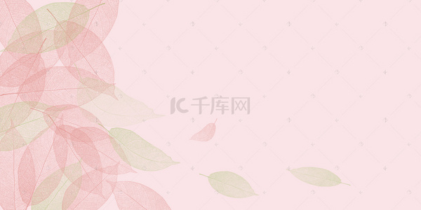 粉色花朵小清新背景图片_小清新粉色海报背景
