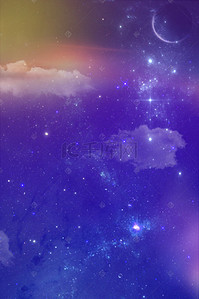 星空游戏背景背景图片_梦幻星空背景素材