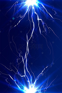 蓝色科技光线素材背景图片_蓝色科技光线平面素材