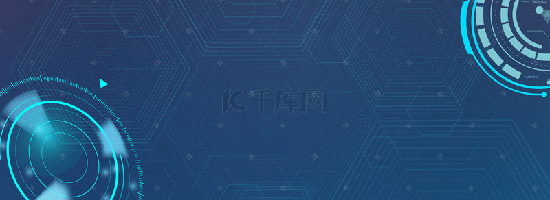 智能科幻海报背景图片_科技科幻未来banner