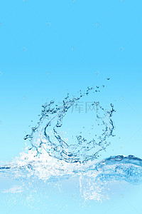 小清新水纹背景图片_蓝色水纹背景模版