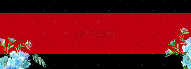 品质高端背景图片_2018冬季黑红针织毛衫服饰海报PSD分层
