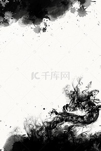 笔触创意海报背景图片_创意招聘中国风海报