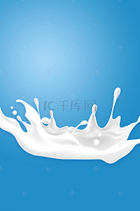 酸奶背景背景图片_益生菌海报背景素材