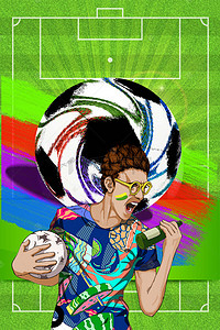 激情世界杯背景图片_激战世界杯足球背景模板
