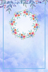 夏季促销海报背景图片_彩色矢量茶壶花卉夏季促销海报背景
