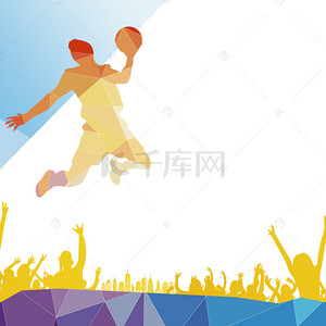 篮球海报背景素材背景图片_篮球社招生海报背景素材