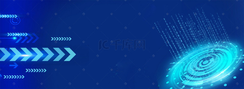 资质办理背景图片_蓝色信用卡办理金融科技banner
