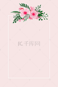 紫色花边背景图片_浪漫婚礼展架背景素材