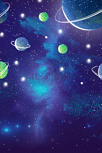 陨石宇宙背景图片_科幻宇宙爆发平面广告