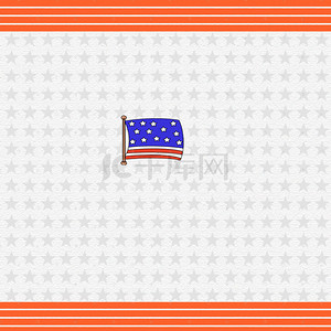 国庆节广告背景图片_平面设计向的美国国庆日广告背景
