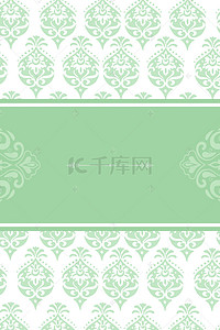 绿色花纹背景背景图片_绿色花纹素材背景