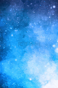 合成星空梦幻背景图片_蓝色大气梦幻星空海报背景