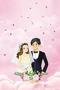 玫瑰背景素材背景图片_婚庆浪漫海报背景素材