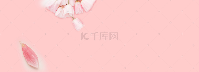 浪漫背景图片_38女王节粉色背景图