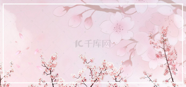 花朵粉色梦幻花朵背景图片_梦幻百合化妆品背景