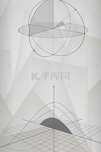 数学公式圆背景图片_数学科技主题背景素材