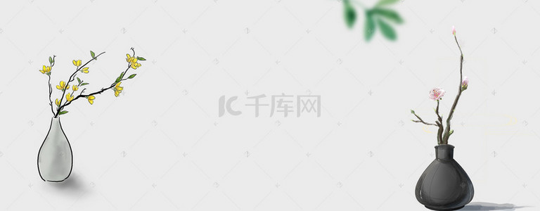 渐变背景全屏海报banner