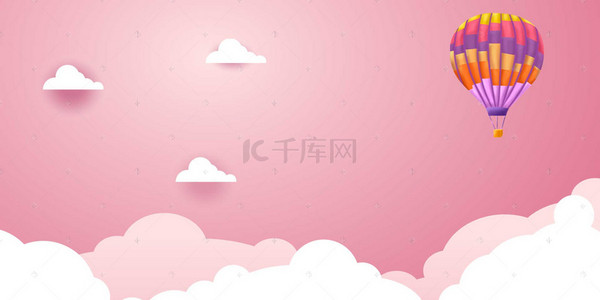 指示牌指示牌背景图片_爱新红绸花朵喜庆设计海报banner