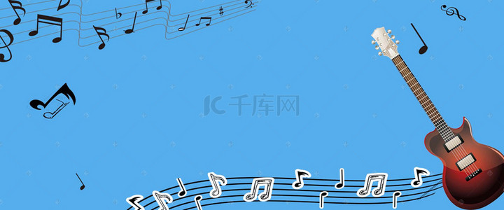 音乐节音乐符号背景