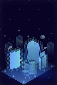 科技科幻海报背景图片_科技技术背景素材