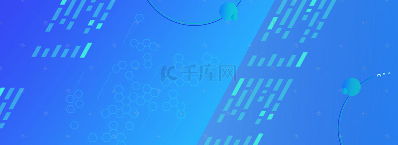科技质感星空背景图片_蓝色大气科技光线图形纹理banner