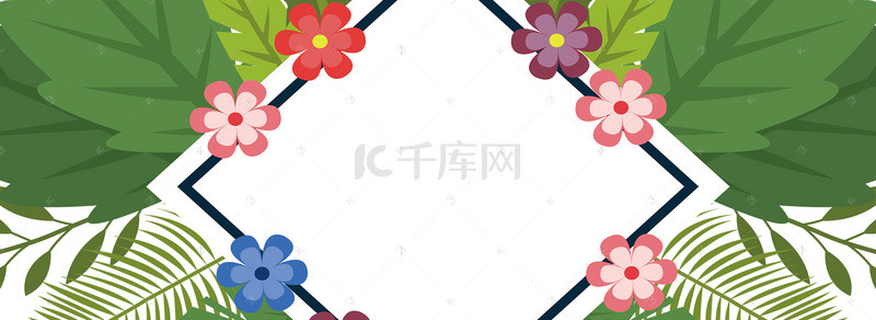 新春banner背景图片_春上新春夏尚新化妆品海报护肤