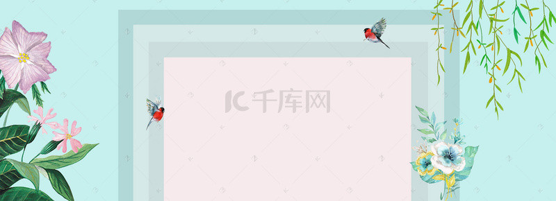 春季上新背景图片_淘宝天猫春夏新风尚美妆促销banner