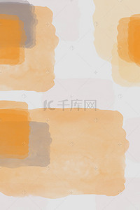 色块水彩背景图片_橙色水彩透明色块肌理背景