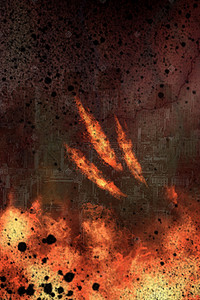 大气战场背景图片_大气爆炸火焰游戏背景海报