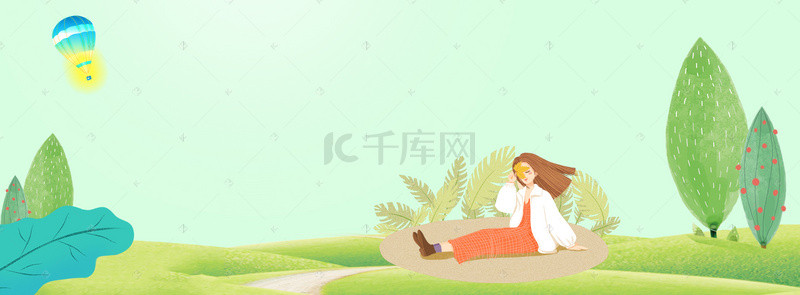 简单清新banner