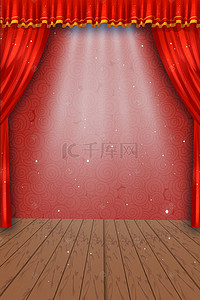 图案纹理素材背景图片_红色屋内背景墙H5素材