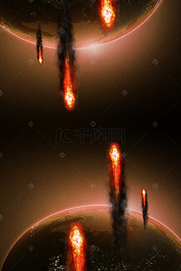 加绒加厚火球图背景图片_星球对峙对决公告