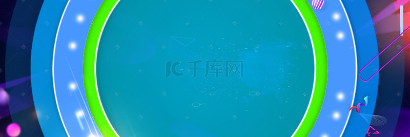 春节条背景图片_蓝色淘宝背景模板
