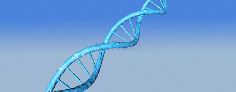 DNA链条科学生命背景图